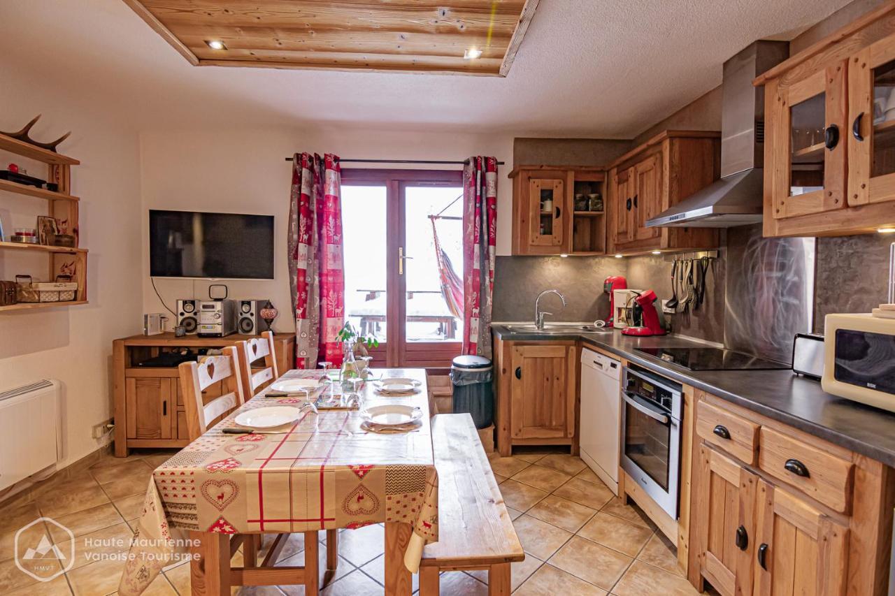 Apartamento La Soldanelle Lanslevillard Exterior foto